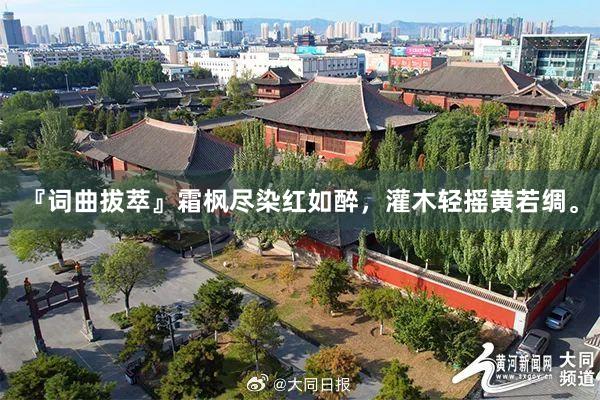 『词曲拔萃』霜枫尽染红如醉，灌木轻摇黄若绸。